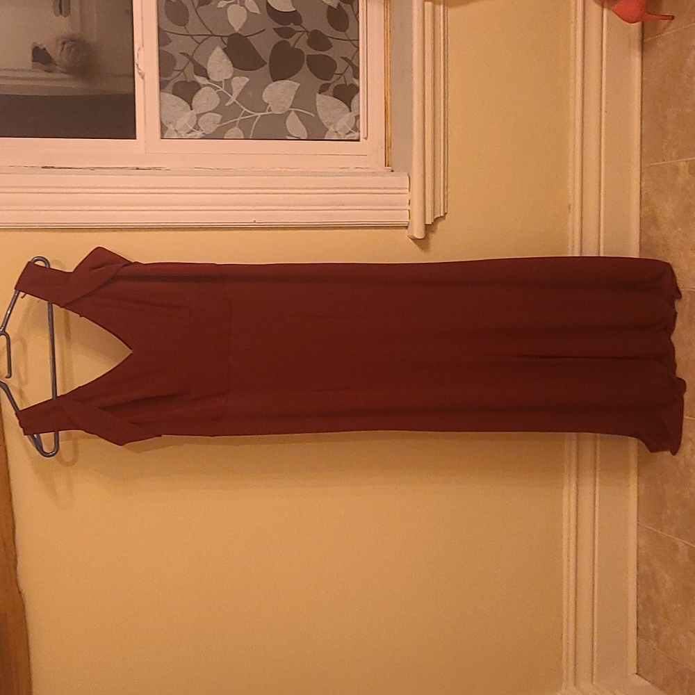 Burgundy Formal Dress
